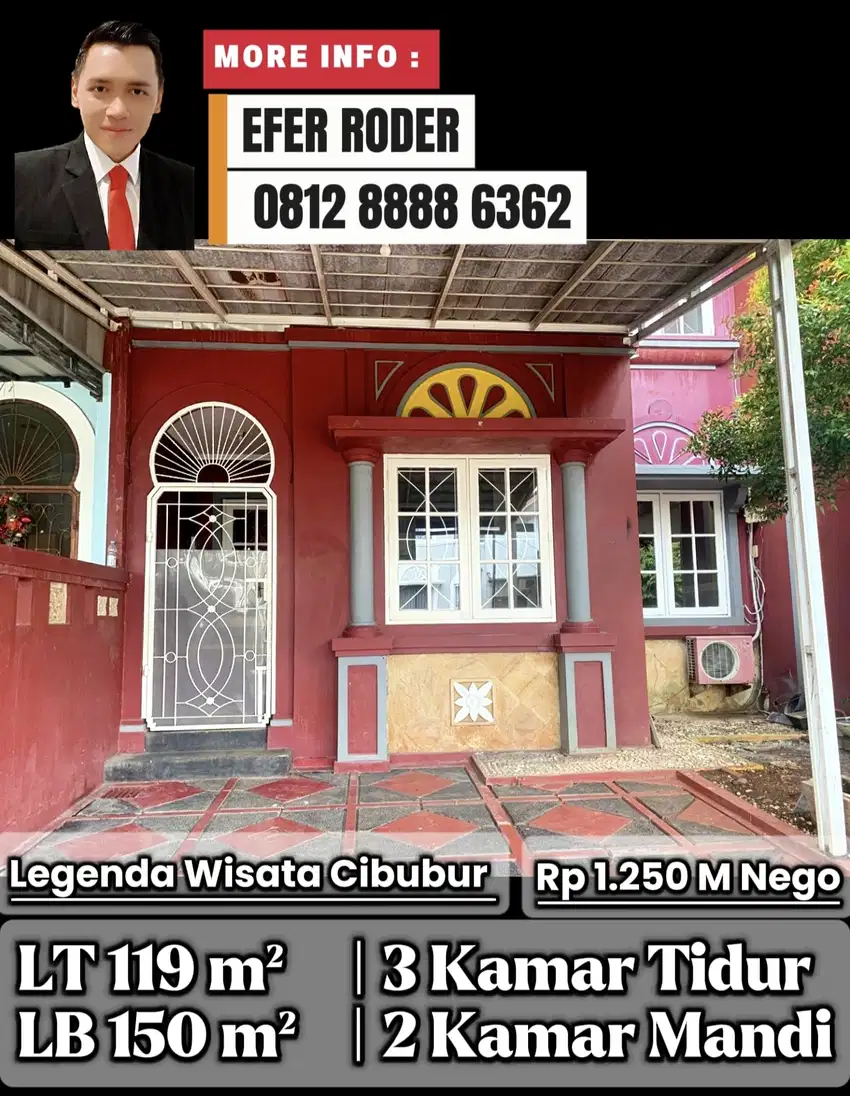 Hunian Murah di perumahan elit legenda wisata