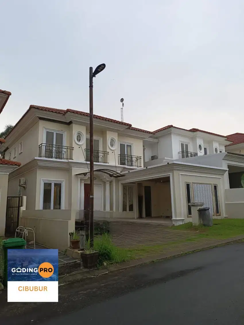 Dijual Rumah Mewah 2 Lantai di Cluster Exclusive Kota Wisata