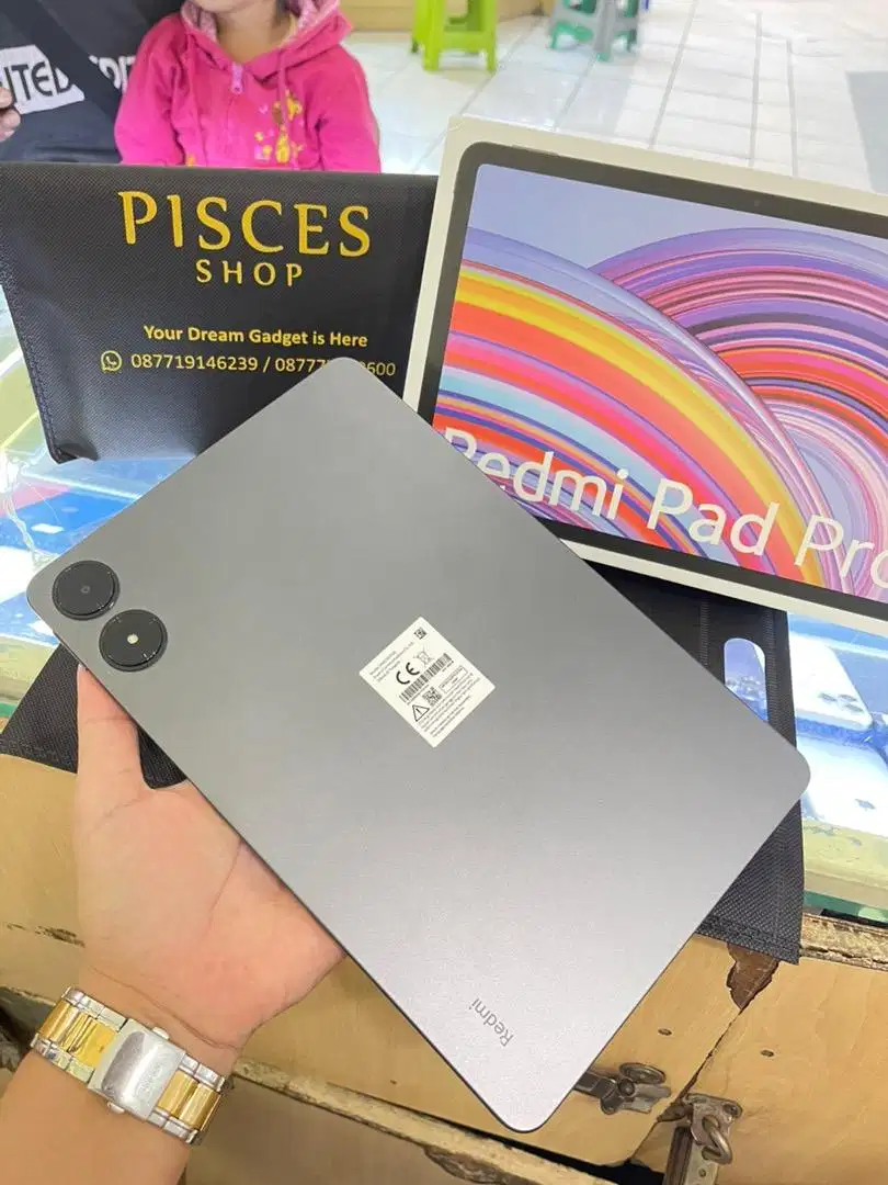 REDMI PAD PRO RAM 8/256 FULSET MULUS RESMI XIAOMI TAB