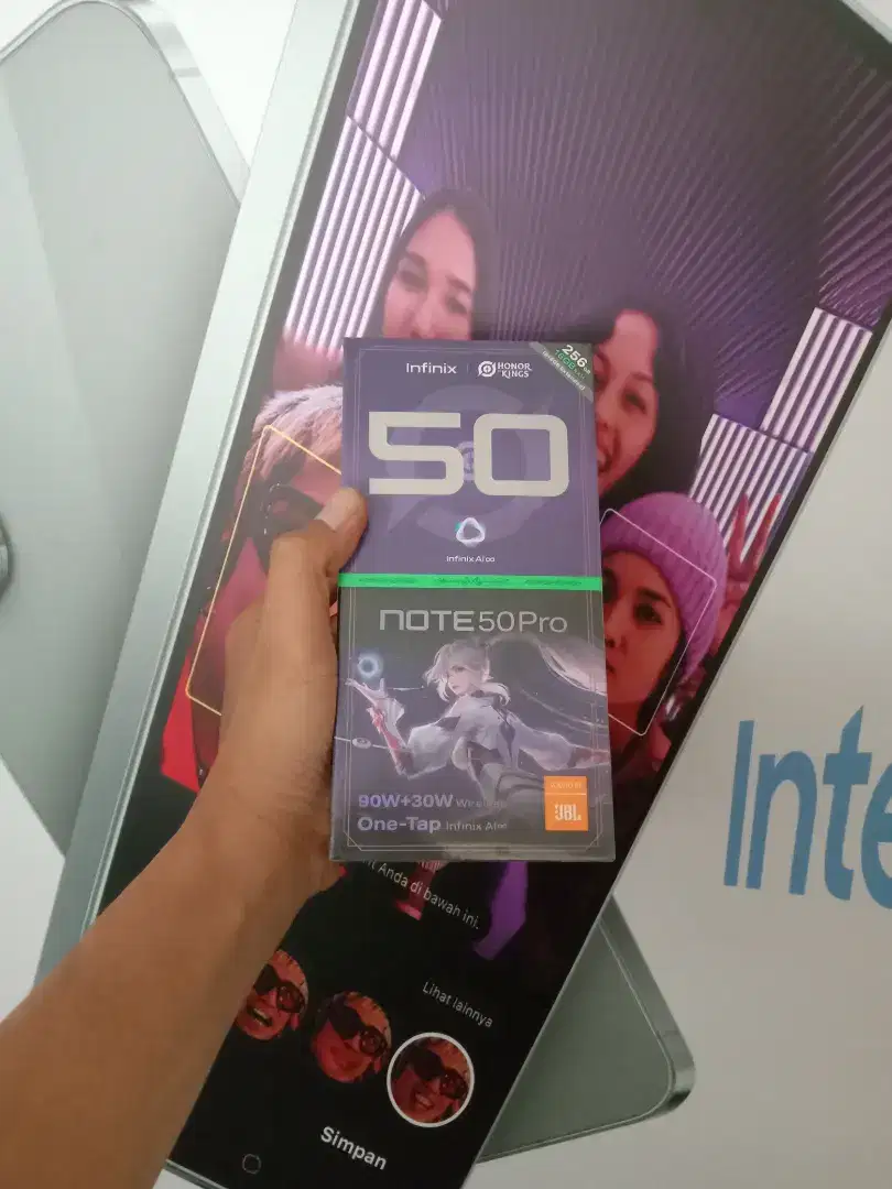 [ berminat wa saja ] Infinix Note 50 Pro 8+8/256 Garansi resmi 1thn