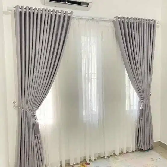Penjual Gorden Jendela Minimalis Tirai Gordyn Blackout Hordeng Custom