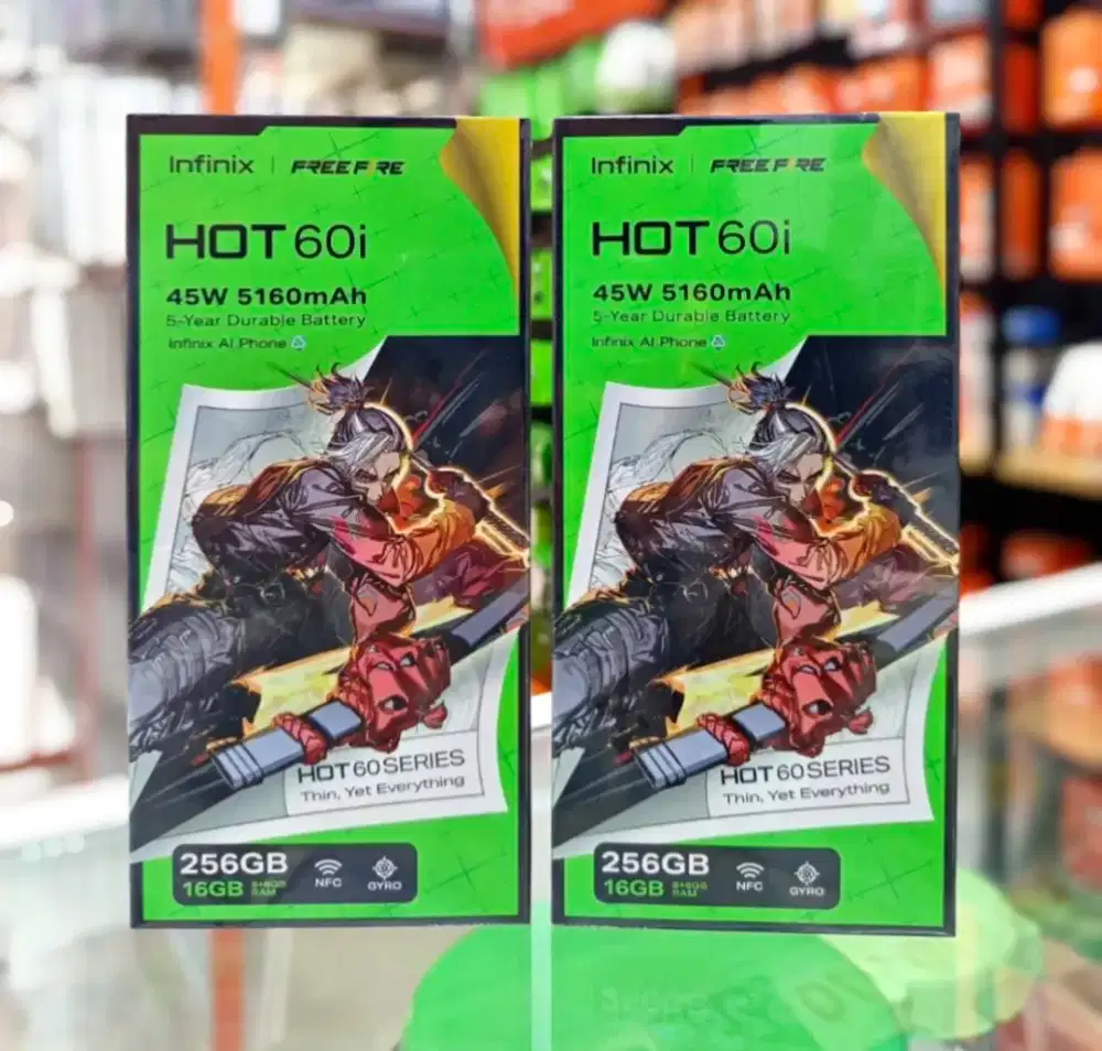 Infinix Hot 60i 8+8/256 Garansi Resmi Baru Dan segel