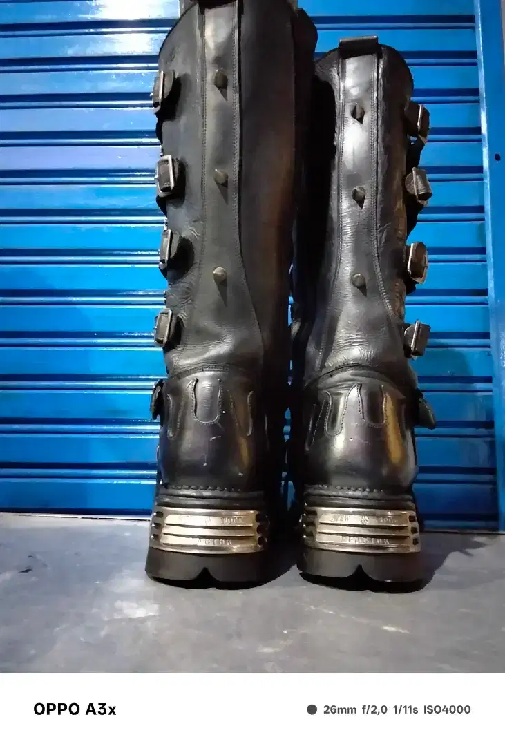 Sepatu boots new,rock