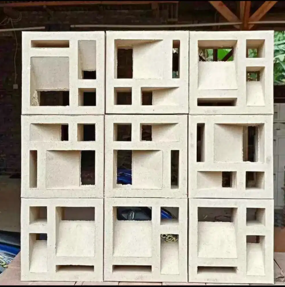 Rosterbeton minimalis macam motif