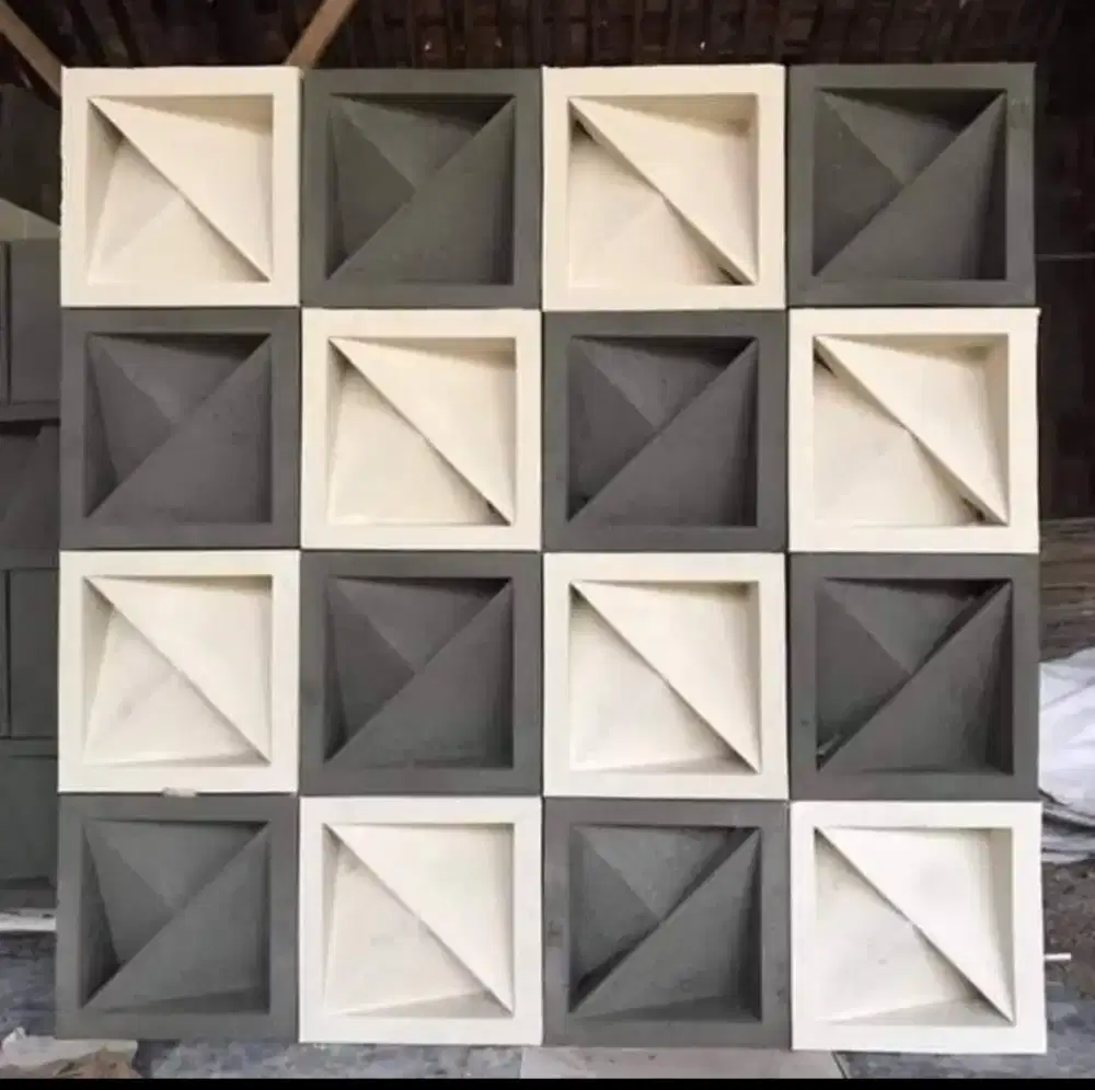 Rosterbeton minimalis macam motif