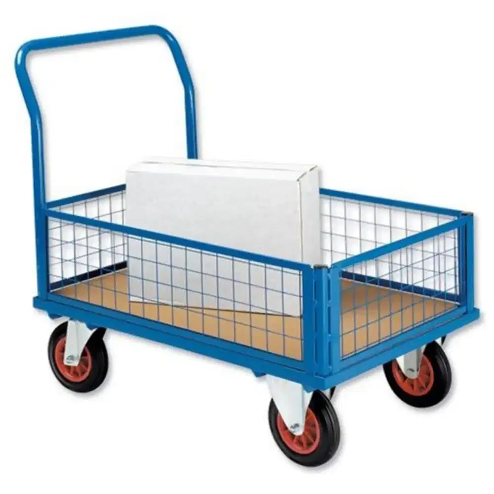 Troli  barang Castor original custem