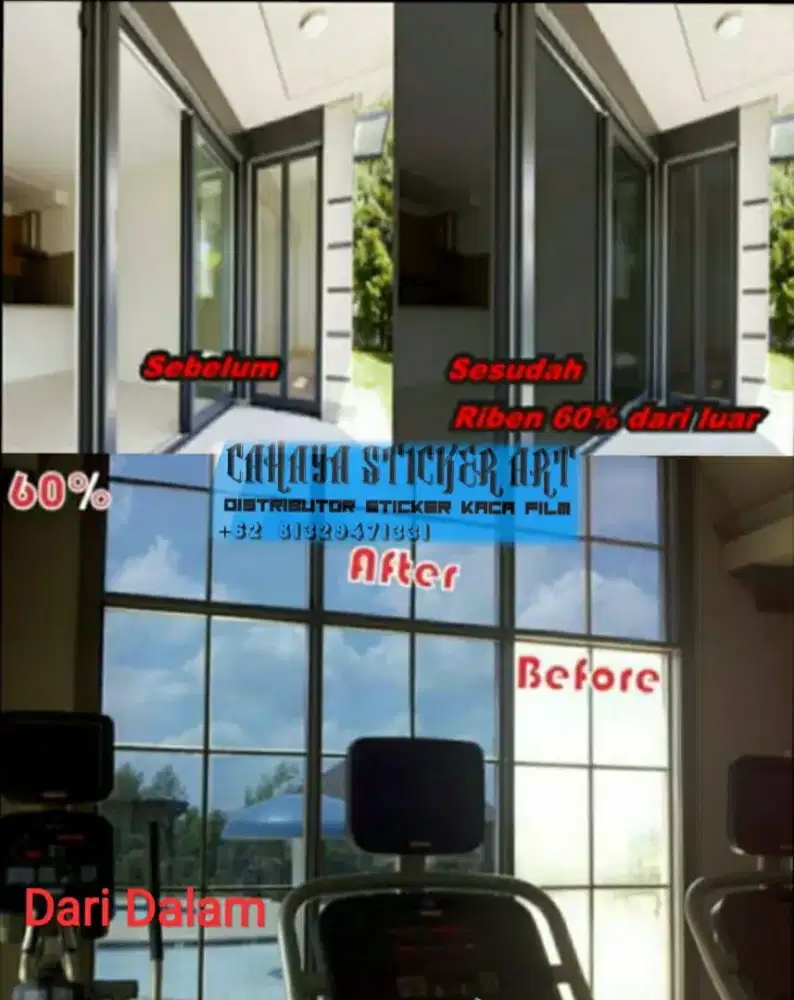 Kaca film riben kaca film ryben kaca film jendela