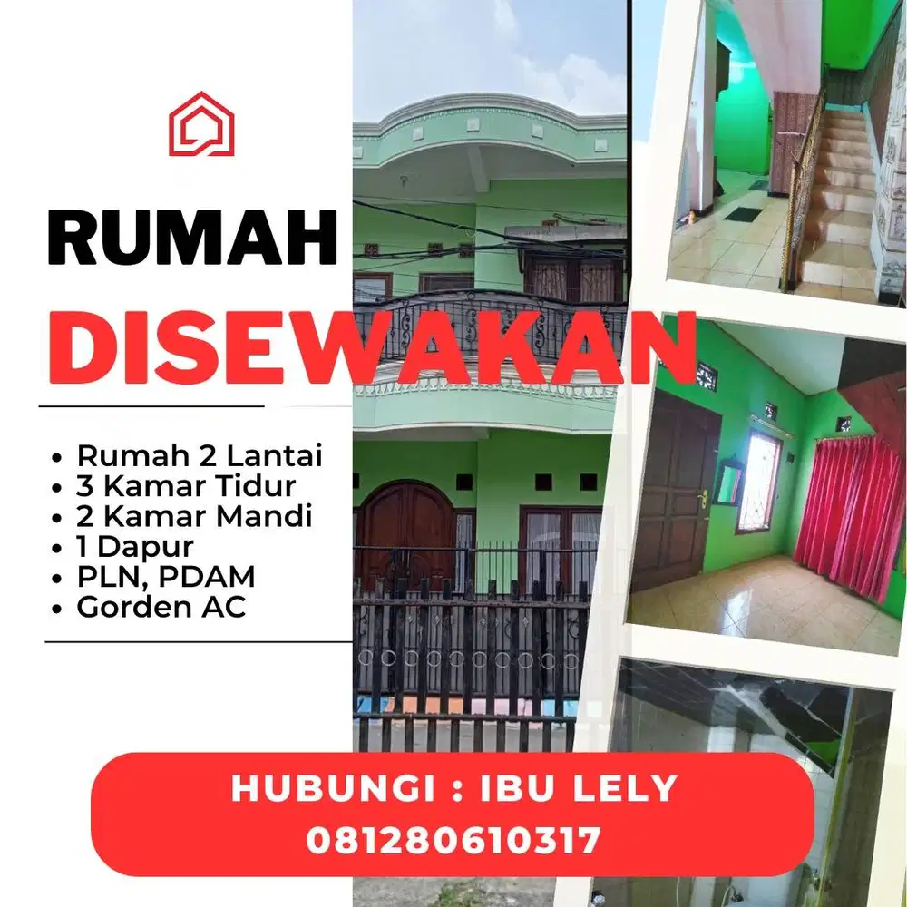 DIJUAL/SEWA Sewa Rumah Tinggal, aman dan dekat dengan pusat kota.