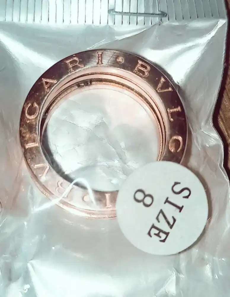 Cincin Titanium Bvlgari