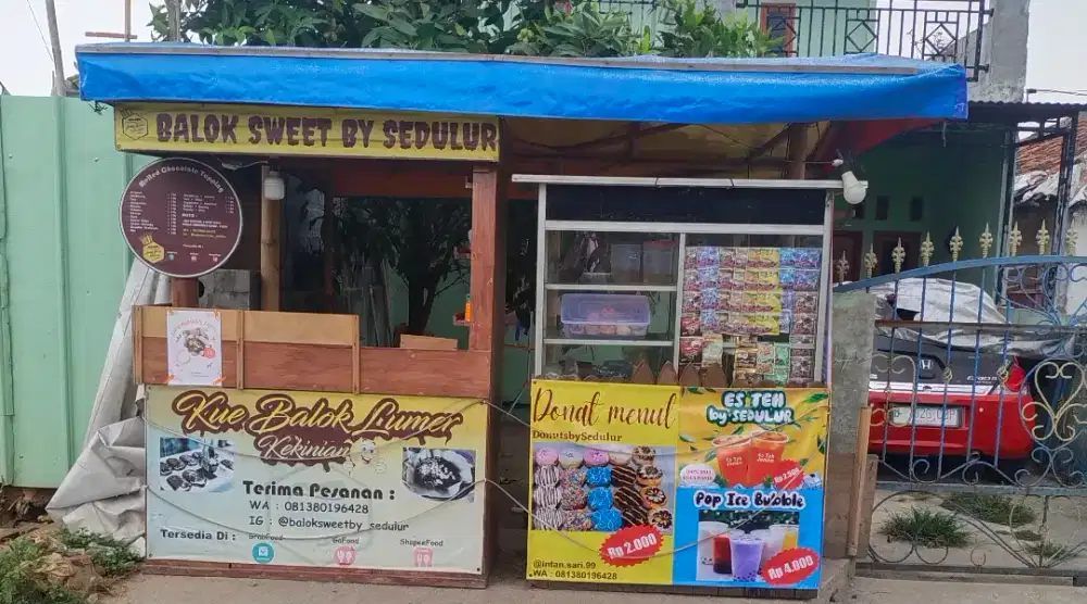 DIJUAL GEROBAK dan ETALASE jualan