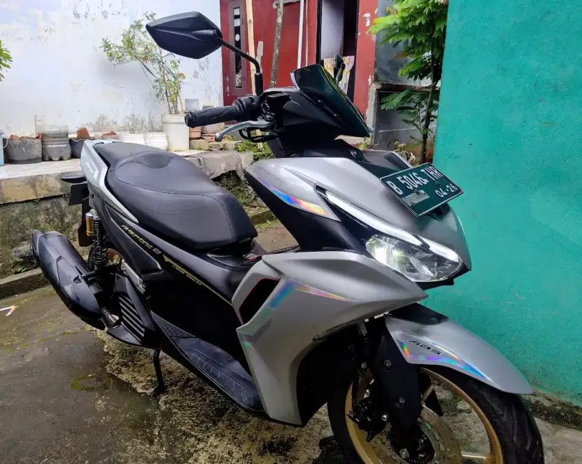 Yamaha All New Aerox S ABS Keyless th 2021, lengkap, Pajak on, Mulus