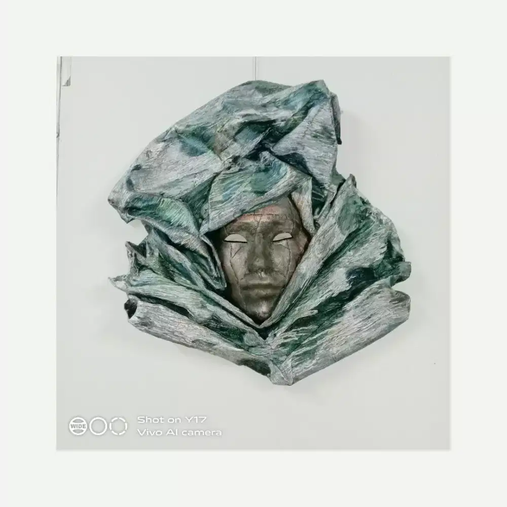 Topeng masquerade 11 vintage oleh Duccio Barlucchi