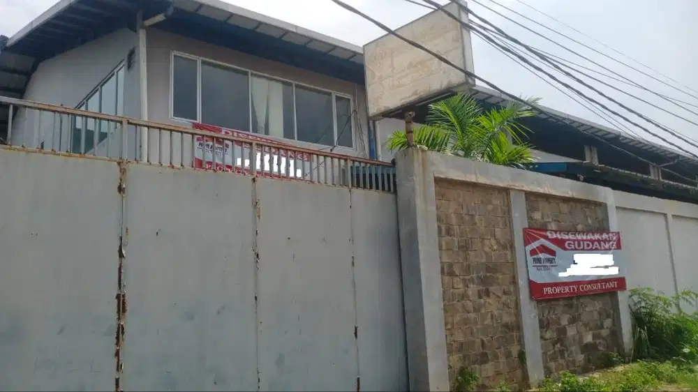 disewakan gudang 1000 mtr