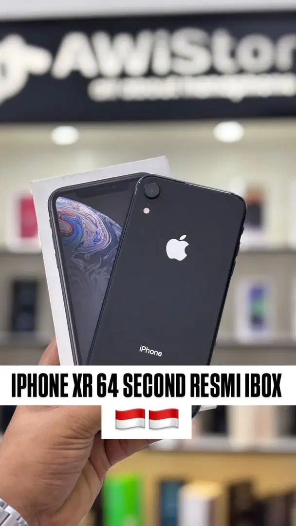 IPHONE XR 64 SECOND RESMI IBOX