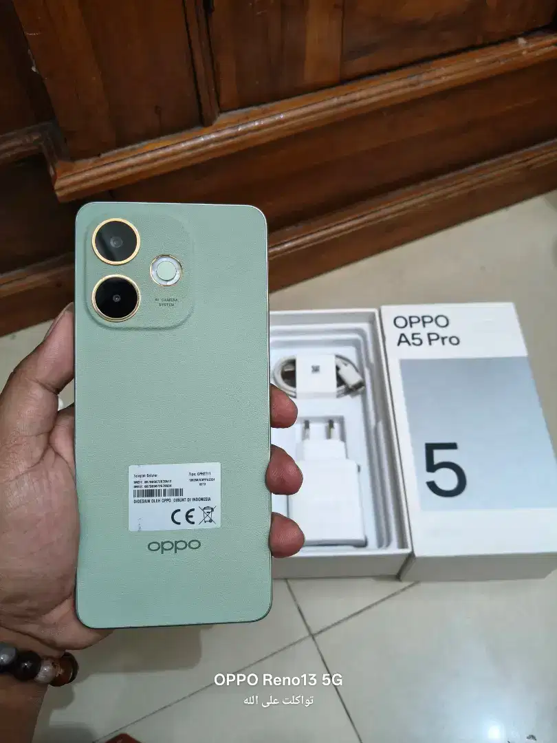 Oppo A5 pro ram 8/256 fulset original
