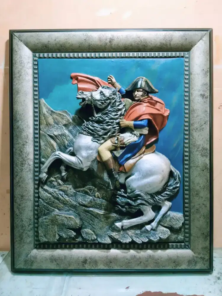 lukisan relief eropa napoleon