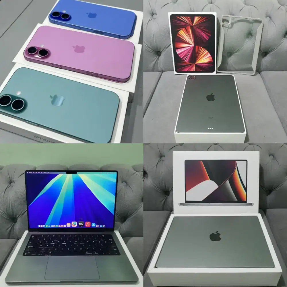 Terima Jual Beli Macbook Pro Air M1 M2 M3 M4 iPhone iPad Ditampung
