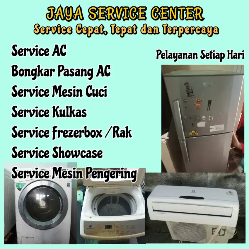 Service Kulkas Frezer Bongkar Pasang AC Servis AC Mesin Cuci Citraland