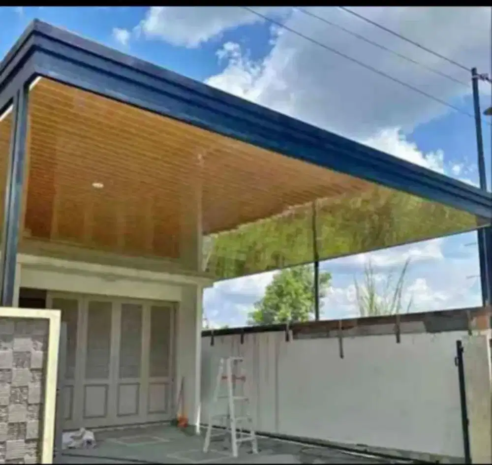 Pemasangan plafon pvc