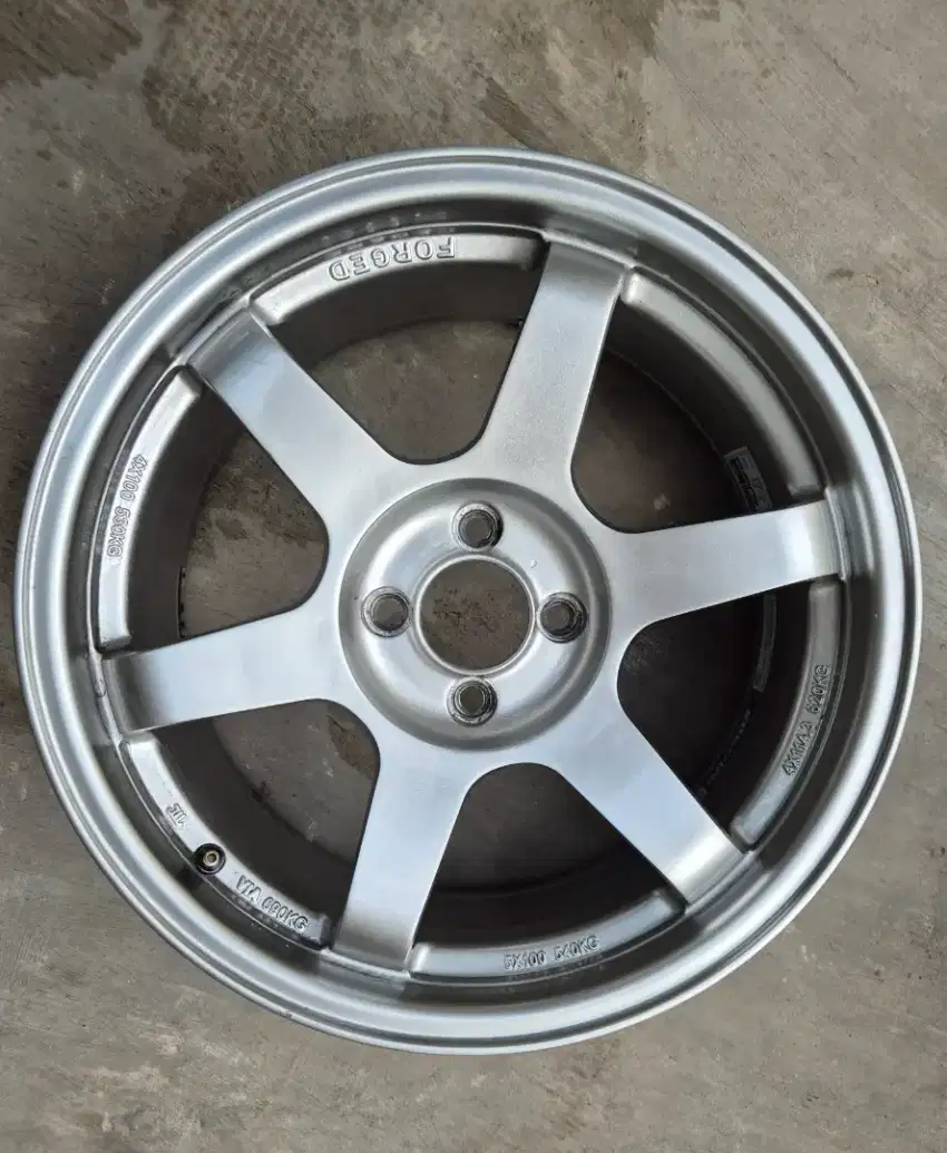 VELG TE37 (R17/ 4x100/ SILVER ARGENTUM)