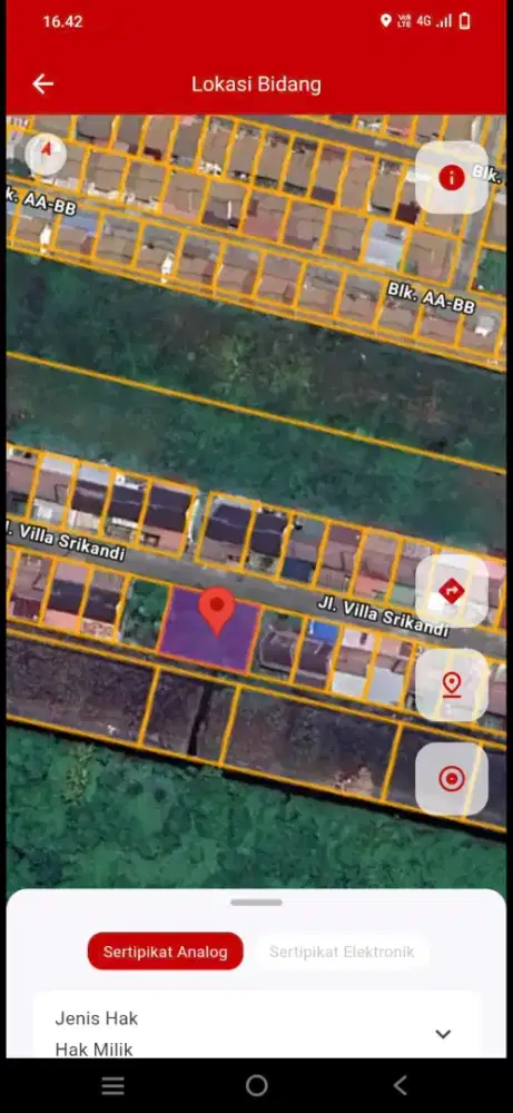 Tanah kavling sungai raya dalam ukuran 24 x 15