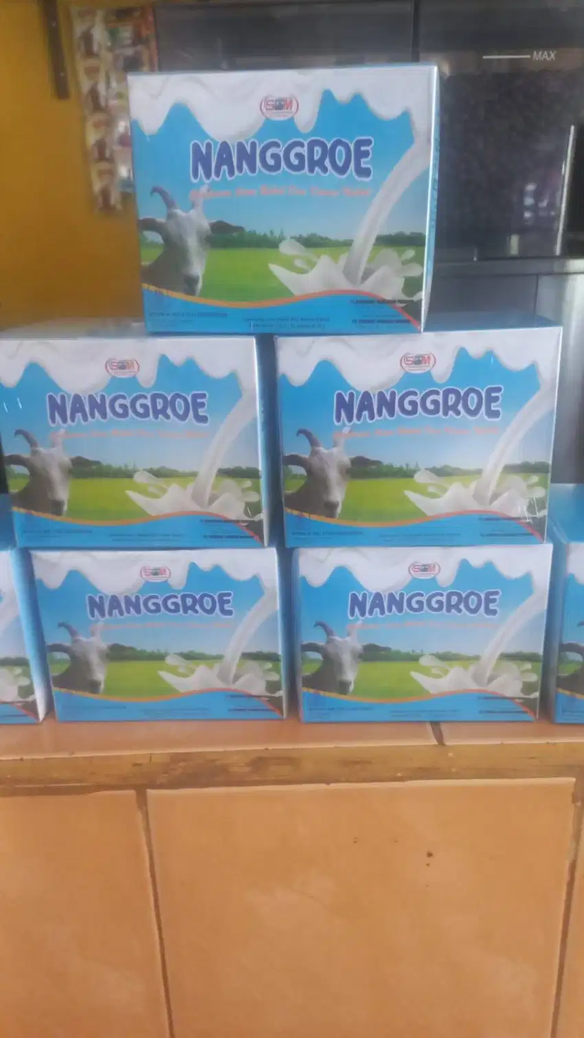 SUSU KAMBING NANGGROE PERKOTA K ISI 11 SASET HAARGA PERKOTAK RP.40.000