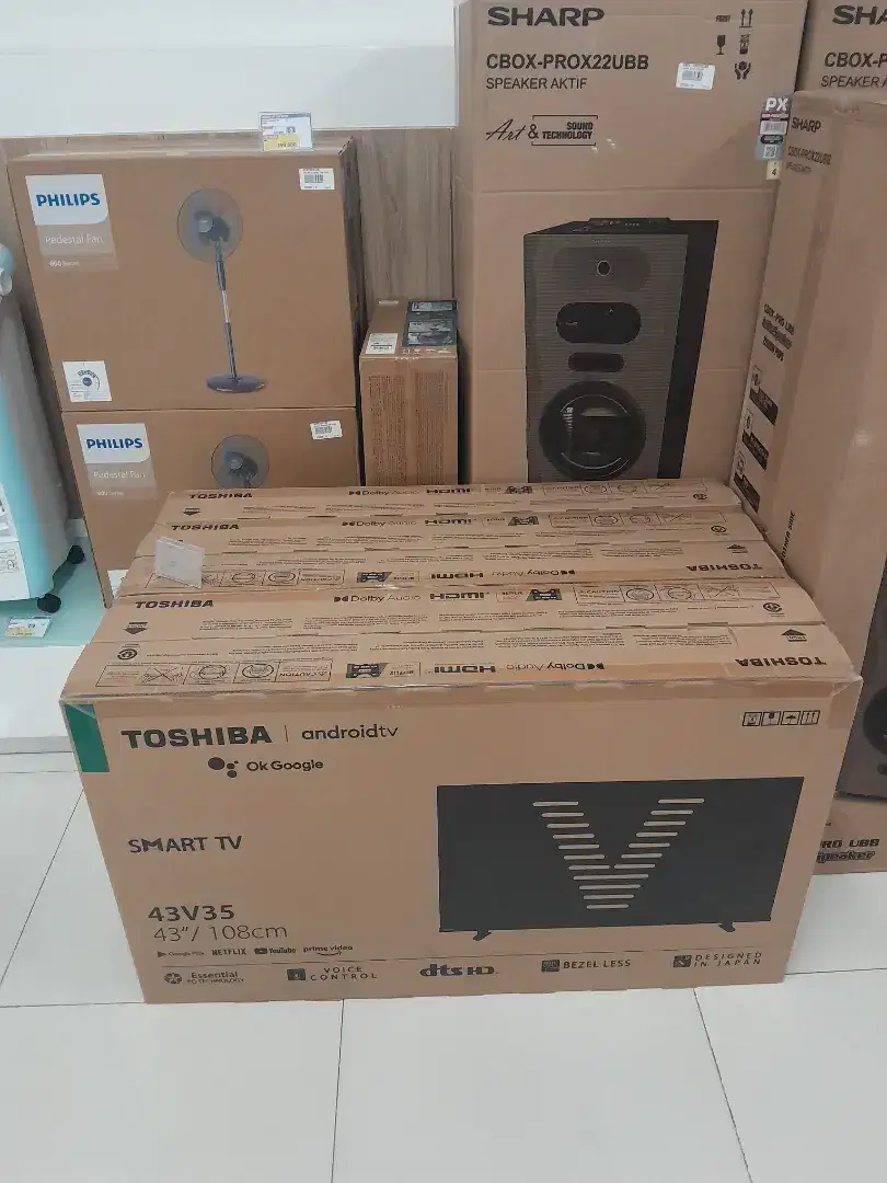 TV TOSHIBA 32-65INC QLED GOOGLE TV