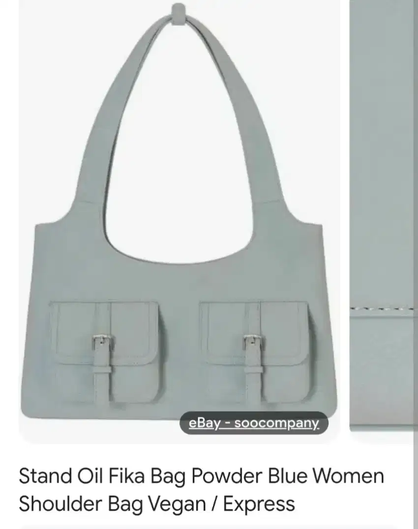 STAND OIL BAG FIKA BLUE
