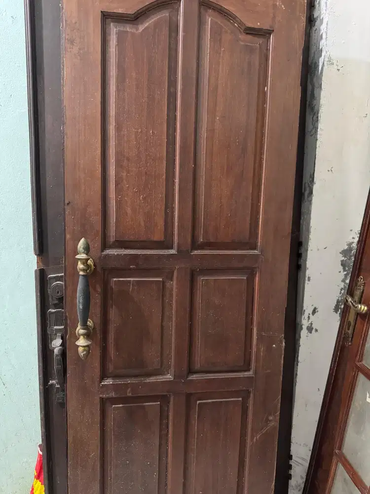 Pintu dan Jendela Kayu Jati Lama