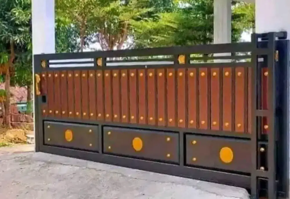 Pagar minimalis modern