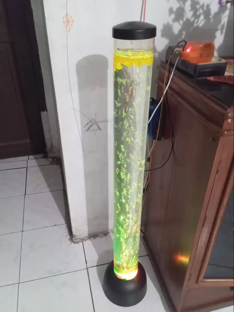 Aquarium cantik led rgb