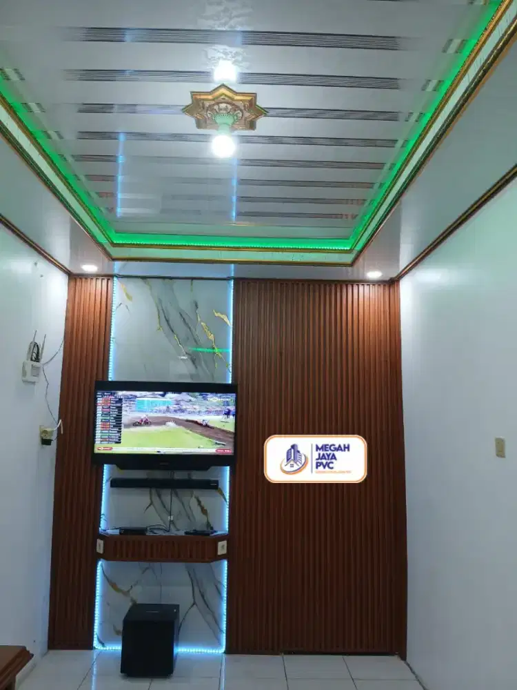 Plafon PVC dan WPC wall panel murah