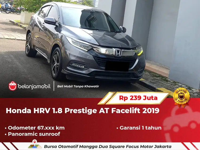 [ GARANSI 1TH ] Honda HRV HR-V HR V 1.8 Prestige Sunroof AT 2019/2020
