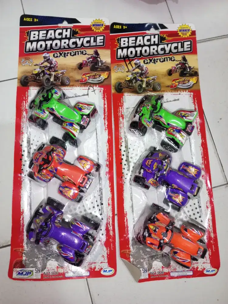 Mainan Anak Beach motorcycle isi 3
