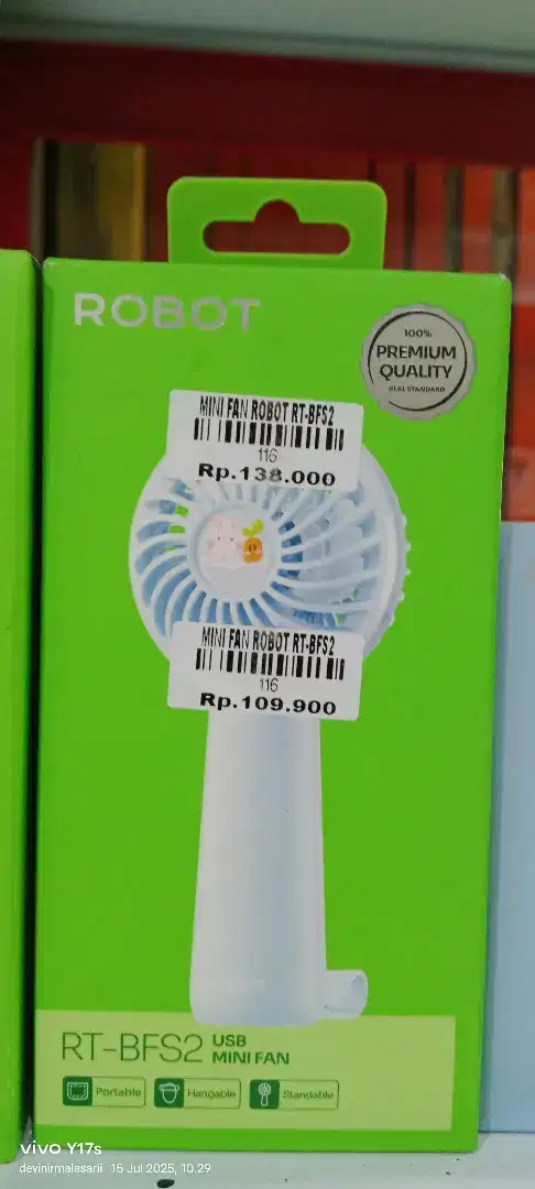 MINI FAN ROBOT RT-BFS2