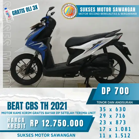 ADA GARANSI SERVICE DAN OLI GUYSS HONDA BEAT CBS TH 2021
