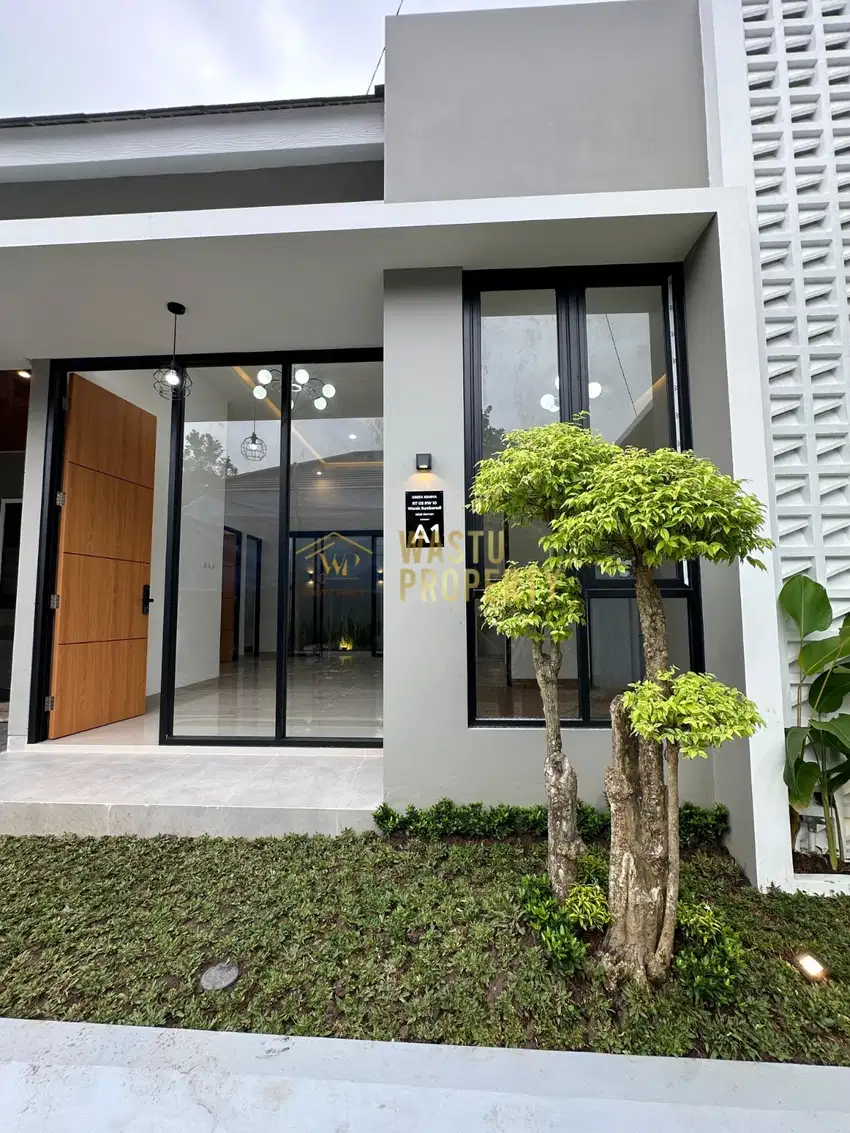 Rumah Modern Dalam Cluster Eksklusif di Mlati, Sleman Lokasi Strategis