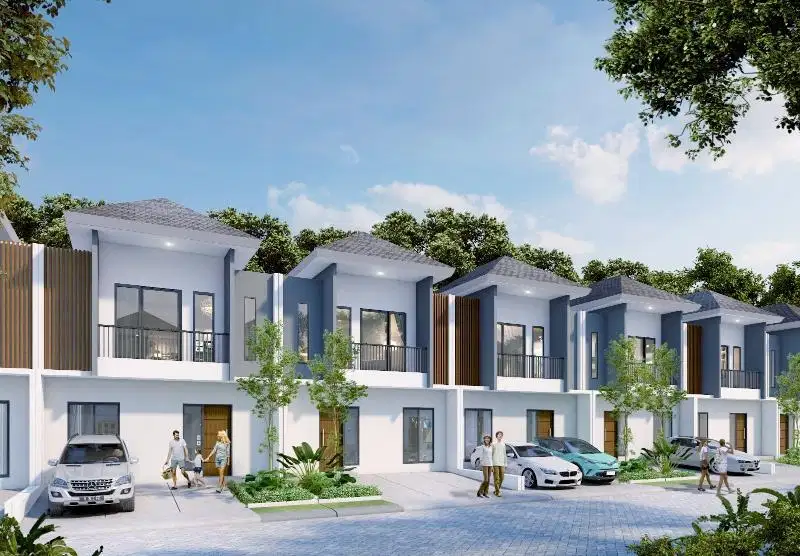 Dijual rumah dua lantai di depan pom bensin bulusan tembalang semarang