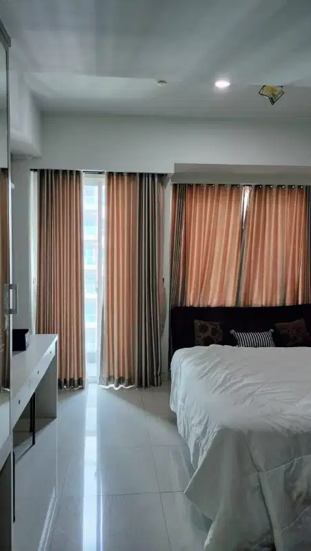 Green Sedayu Apartemen Studio Furnished Interior Mewah