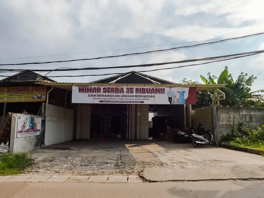 Dijual Tanah 975m include gudang 300m di jelupang tangerang selatan