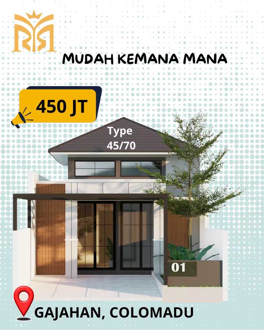 Rumah Setrategis Colomadu Sangat Murah