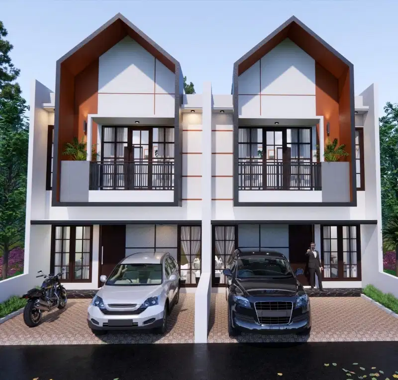 RUMAH SCANDINAVIAN MILENIAL DI JAKARTA