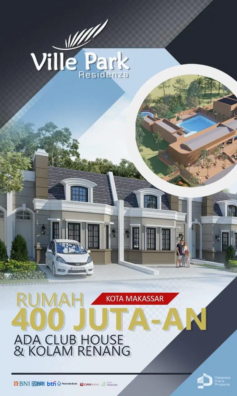 Villepark Rezinza Rumh d kota mkassar,mulai harga 400jtaa