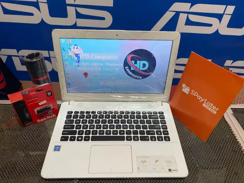 READY ASUS X441MA SUDAH SSD 128 RAM 4