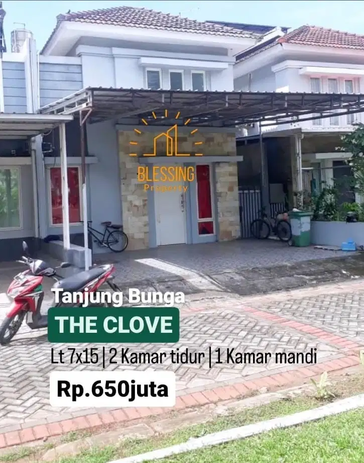 Rumah Murah di Tanjung Bunga Dekat Ke Trans, Pantai Akkarena