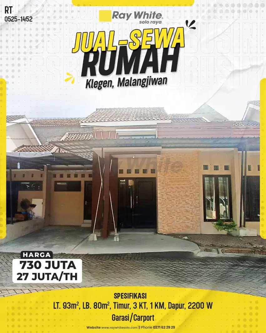 RUMAH SIAP HUNI KLEGEN MALANGJIWAN COLOMADU