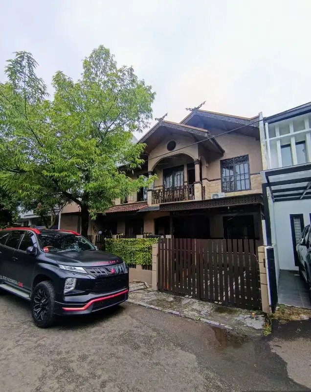 JUAL CEPAT BINTARO SEKTOR 6 RUMAH KAYU ULIN MODERN