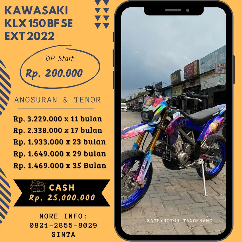 KAWASAKI KLX 150 BF SE EXT 2022