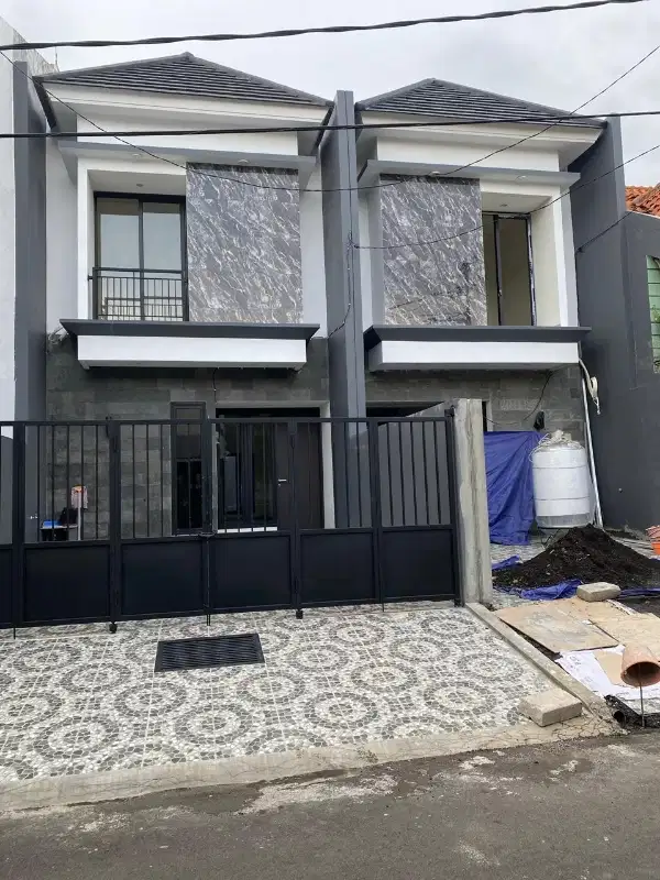 Dijual rumah baru termurah Rungkut Asri Barat 2 lantai