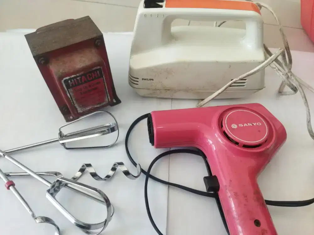 Hair dryer, mixer, step up step down